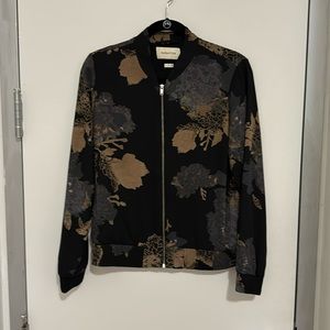 Aritzia Babaton Floral Print Bomber (Size M)